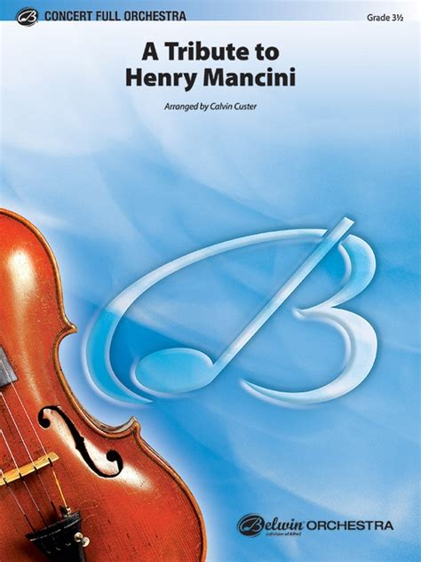  A Tribute To Henry Mancini by Henry Mancini